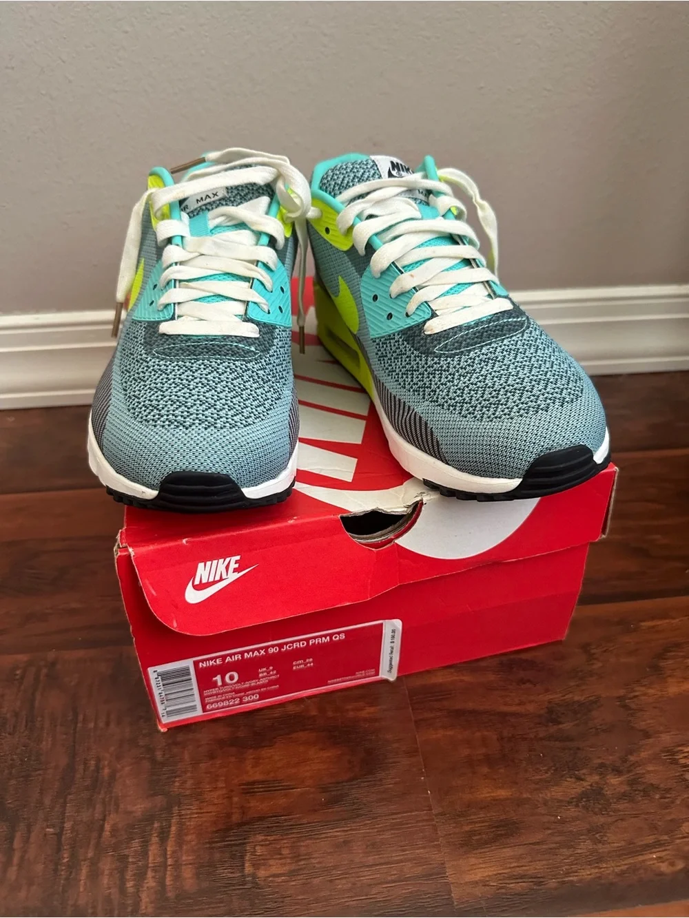 AUTHENTIC NIKE AIR MAX 90 JCRD PRM QS SIZE 10 IN BOX
